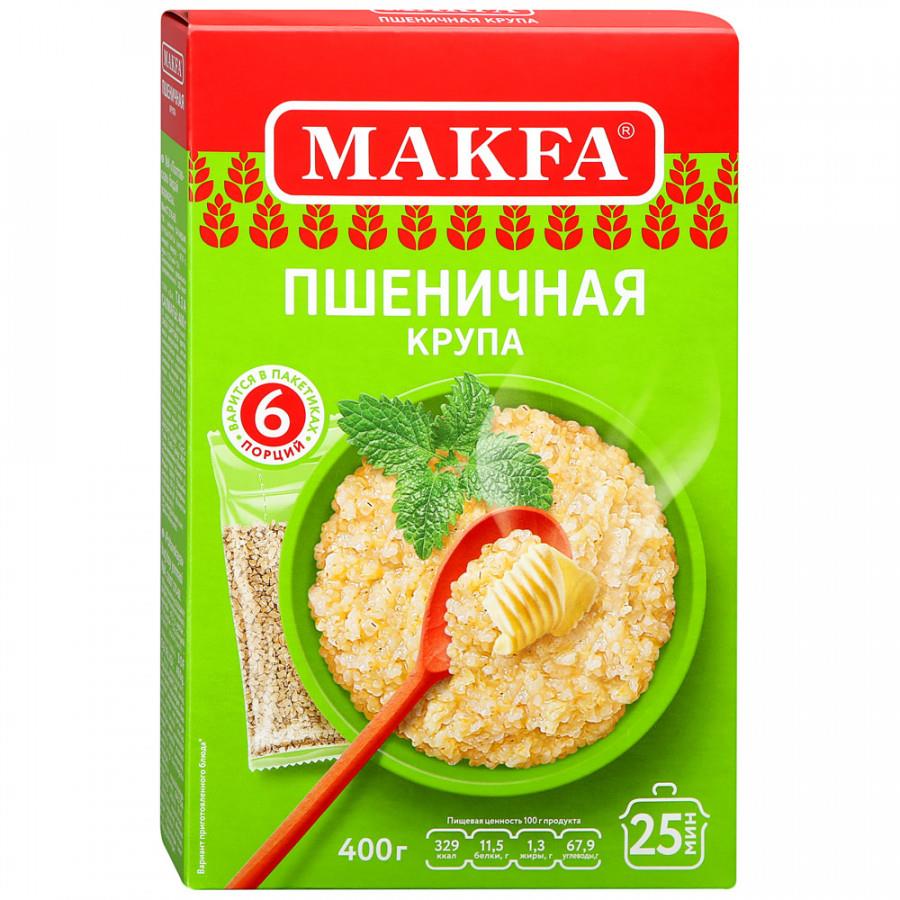 Крупа пшеничная Makfa полтавская №4 6 пакетиков по 66.5 г (400г)