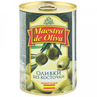 Оливки Maestro de Oliva без косточки 300 г