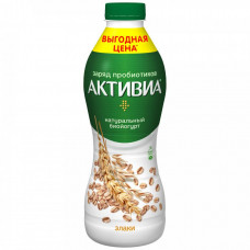 Питьевой йогурт Активиа со злаками 2.2% 870 г