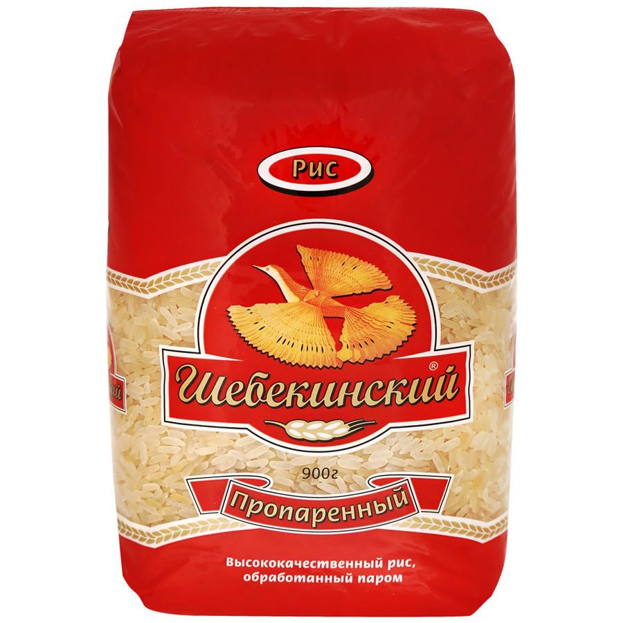 Крупа рис Шебекинский пропаренный 900 г
