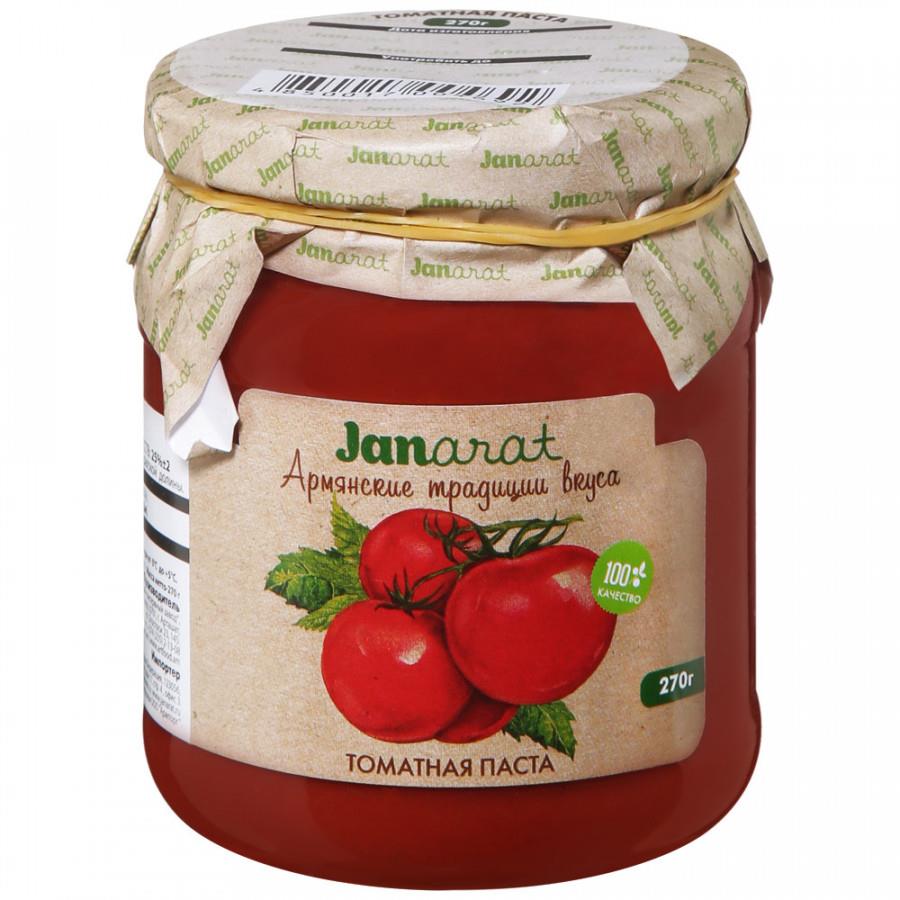 Паста Janarat томатная 25% 270г