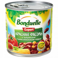 Фасоль Bonduelle Expert красная с кукурузой в мексиканском соусе 430 г