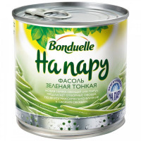 Фасоль Bonduelle зеленая тонкая на пару 295 г