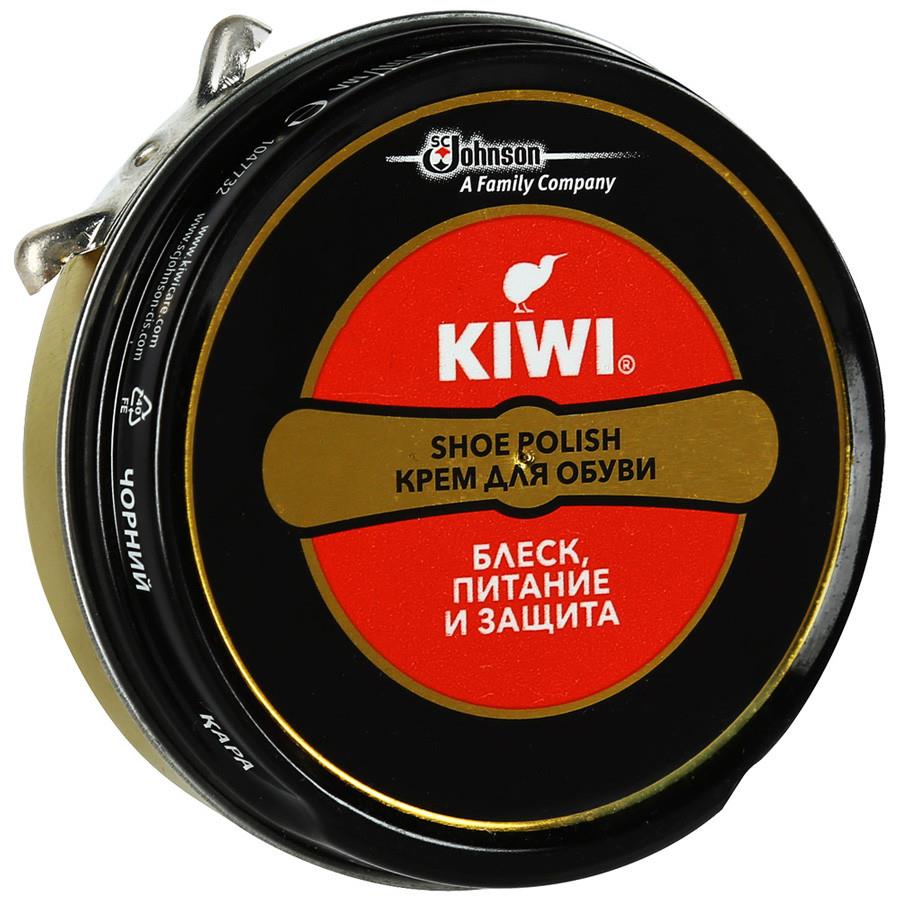 Крем для обуви Kiwi черный 50 мл