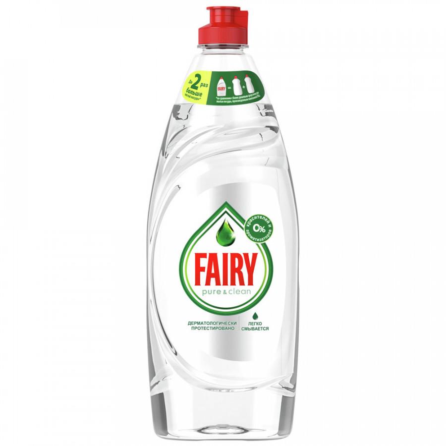 Средство для мытья посуды Fairy Pure & Clean 650 мл