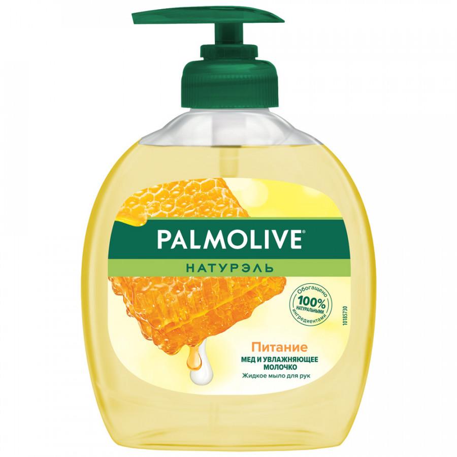 Мыло жидкое для рук Palmolive Натурель Питание Мед и увлажняющее молочко 300 мл