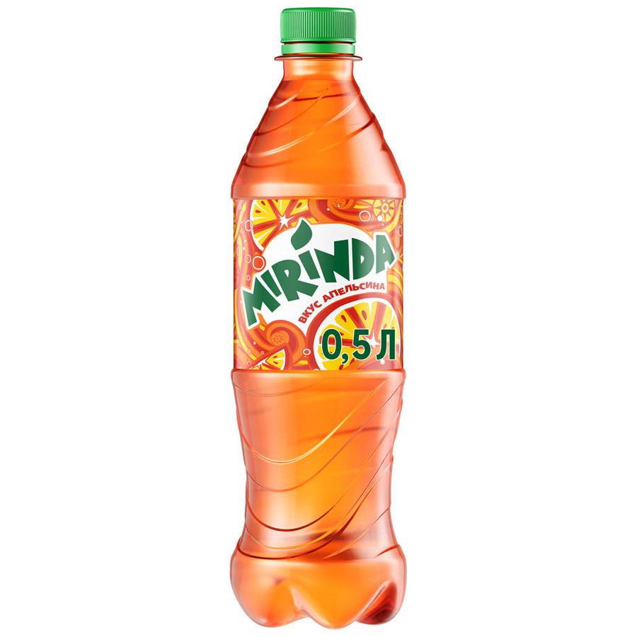 Напиток Mirinda Апельсин газированный 0.5 л