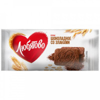 Печенье Любятово Шоколадное со злаками 114 г