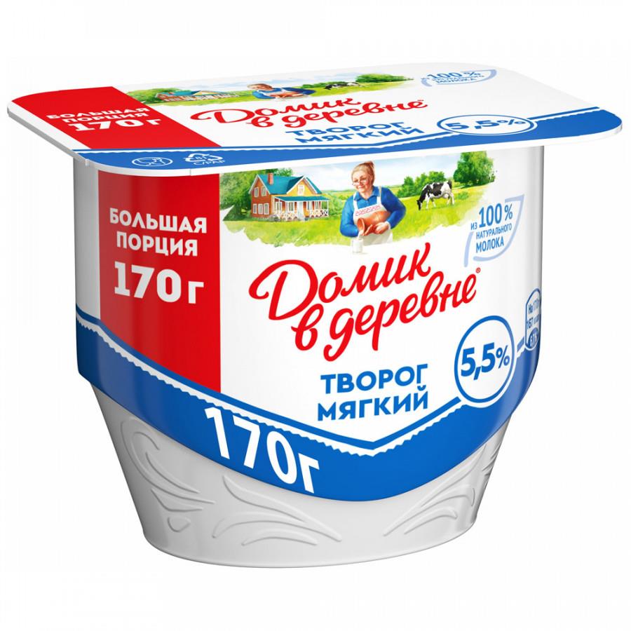 Творог Домик в деревне 5.5% 170 г