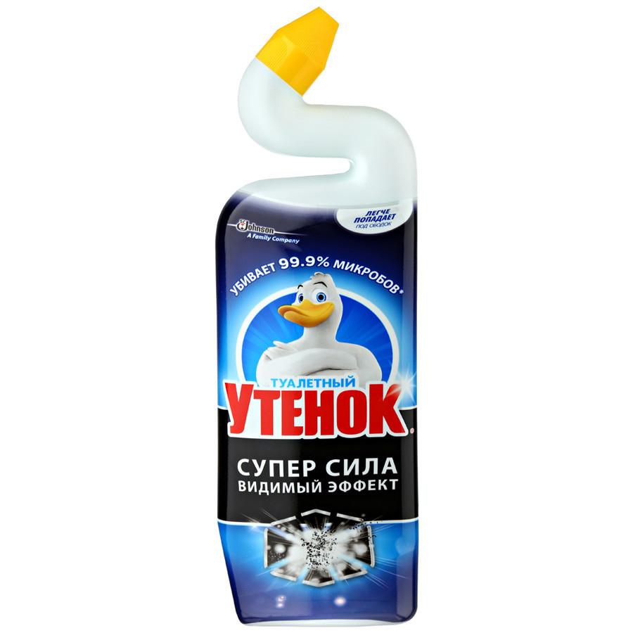 Средство чистящее для унитаза Туалетный утенок Видимый эффект гель 500 мл