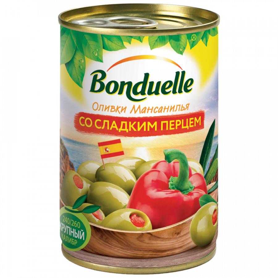 Оливки Bonduelle со сладким перцем 300 г