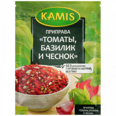 Приправа Kamis томаты базилик и чеснок 15 г
