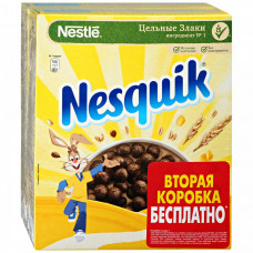 Готовый завтрак Nesquik Шоколадные шарики 2*250 г