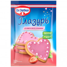 Глазурь Dr.Oetker со вкусом клубники 90 г
