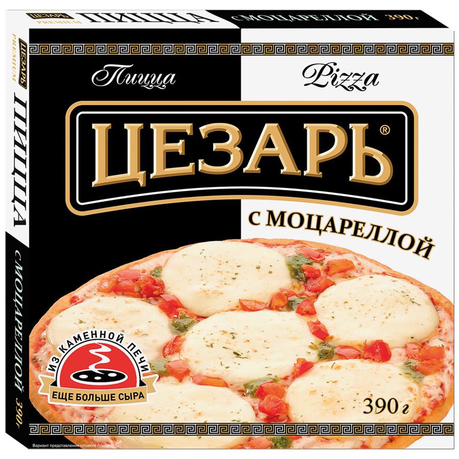 Пицца Цезарь с Моцареллой замороженная 390 г