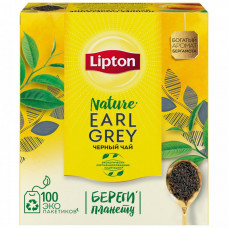 Чай Lipton Earl Grey черный с ароматом бергамота 100 пакетиков по 2 г Чай Lipton Earl Grey черный с ароматом бергамота 100 пакетиков по 2 г