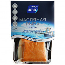 Рыба масляная кусок Балтийский берег холодного копчения 200 г