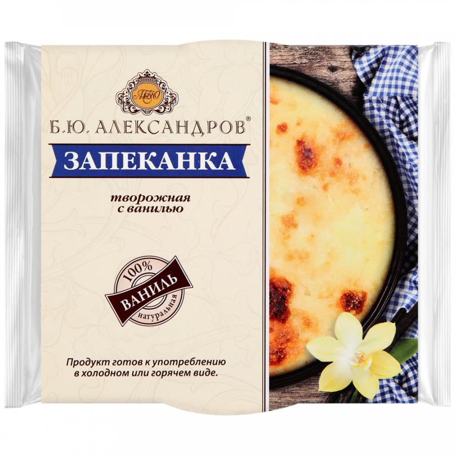 Запеканка Б.Ю. Александров творожная с ванилью 16% 100 г