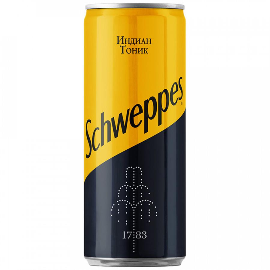 Напиток Schweppes Indian Tonic газированный 0.33 л