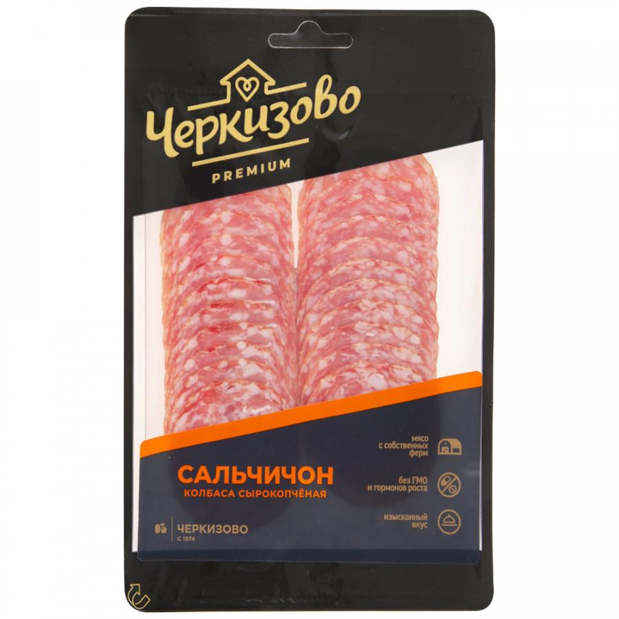 Колбаса сырокопченая Черкизово Сальчичон Премиум нарезка 100 г