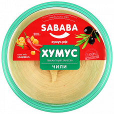 Хумус Sababa Чили пикантный 300 г