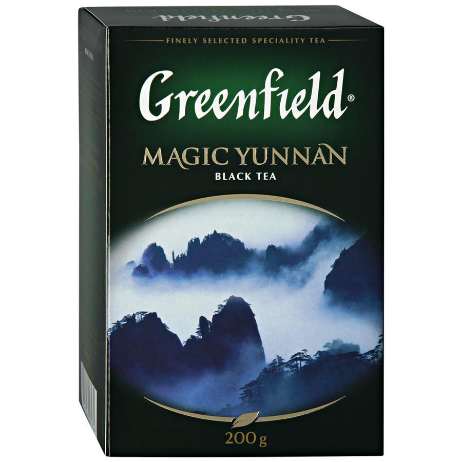 Чай Greenfield Magic Yunnan черный листовой 200 г