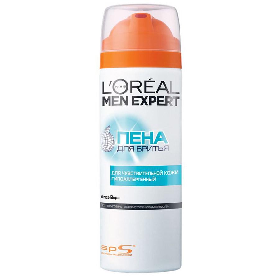 Пена для бритья L'Oreal Paris for Men Expert гипоаллергенная 200 мл