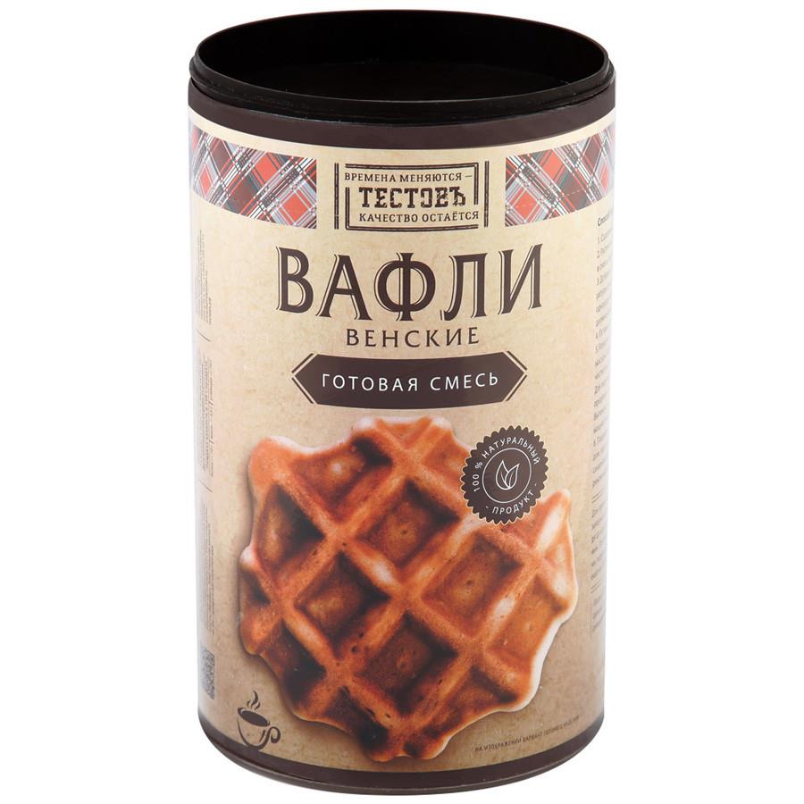 Смесь сухая Тестовъ для приготовления вафель 400 г