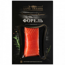 Форель филе-кусок Дары океана с кожей слабосоленая 150 г