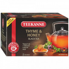 Чай Teekanne Thyme Honey черный мелкий с чабрецом и вкусом меда 20 пакетиков по 2 г