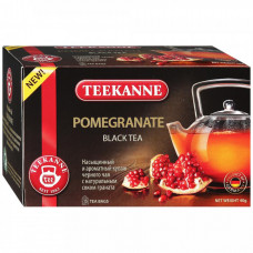 Чай Teekanne Pomegranate черный мелкий с ароматом и соком граната 20 пакетиков по 2 г