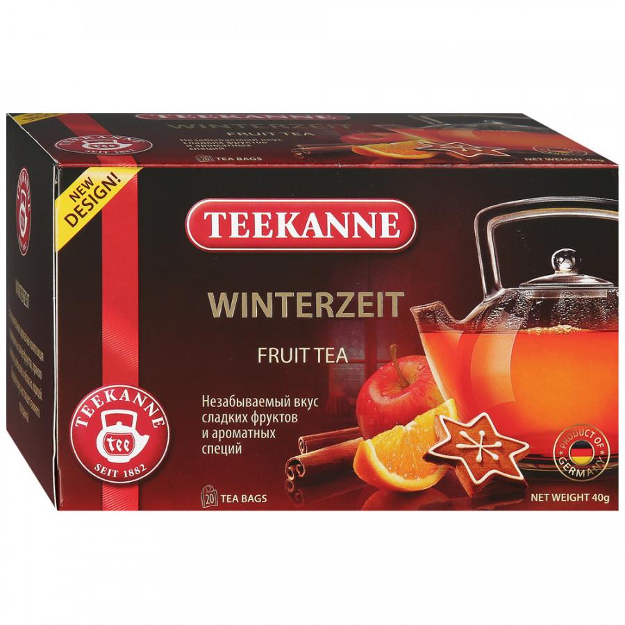 Напиток Teekanne Winterzeit Fruit Tea чайный с ароматом специй 20 пакетиков по 2 г
