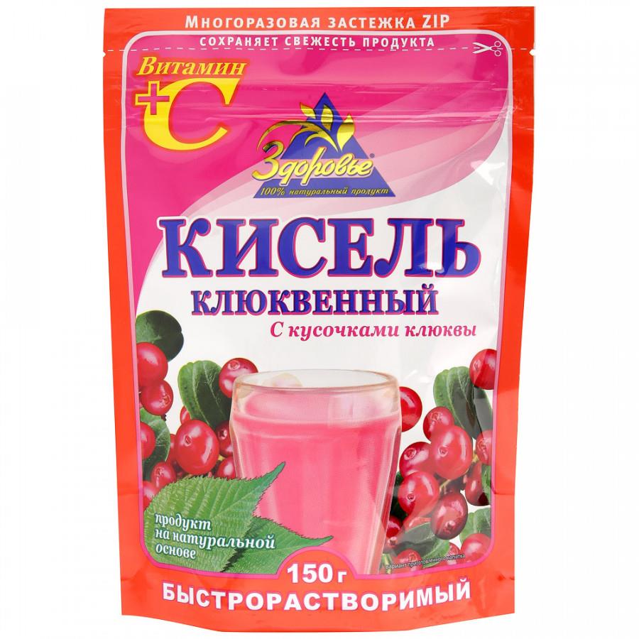 Кисель Здоровье Клюквенный 150 г