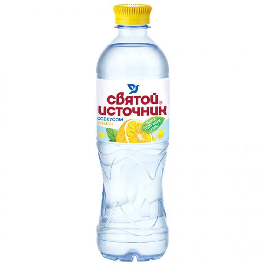 Вода питьевая Святой Источник с соком лимона 0.5 л