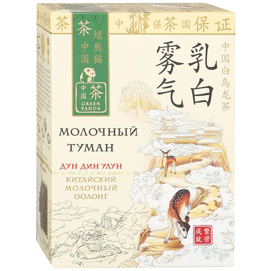 Чай Green Panda (Зеленая Панда) Молочный Туман Дун Дин зеленый крупнолистовой 100 г
