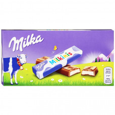 Шоколад Milka молочный Милкинис с молочной начинкой 87.5 г