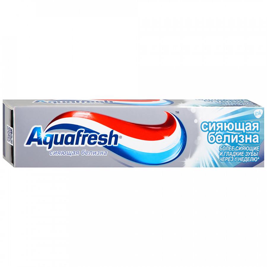 Зубная паста Aquafresh Тройная защита сияющая белизна 100 мл