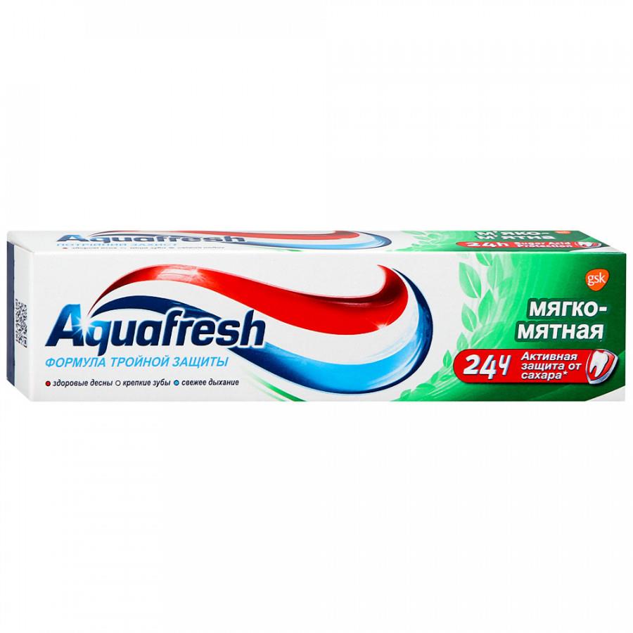 Зубная паста Aquafresh 3 Мягко-Мятная уход за деснами 50 мл