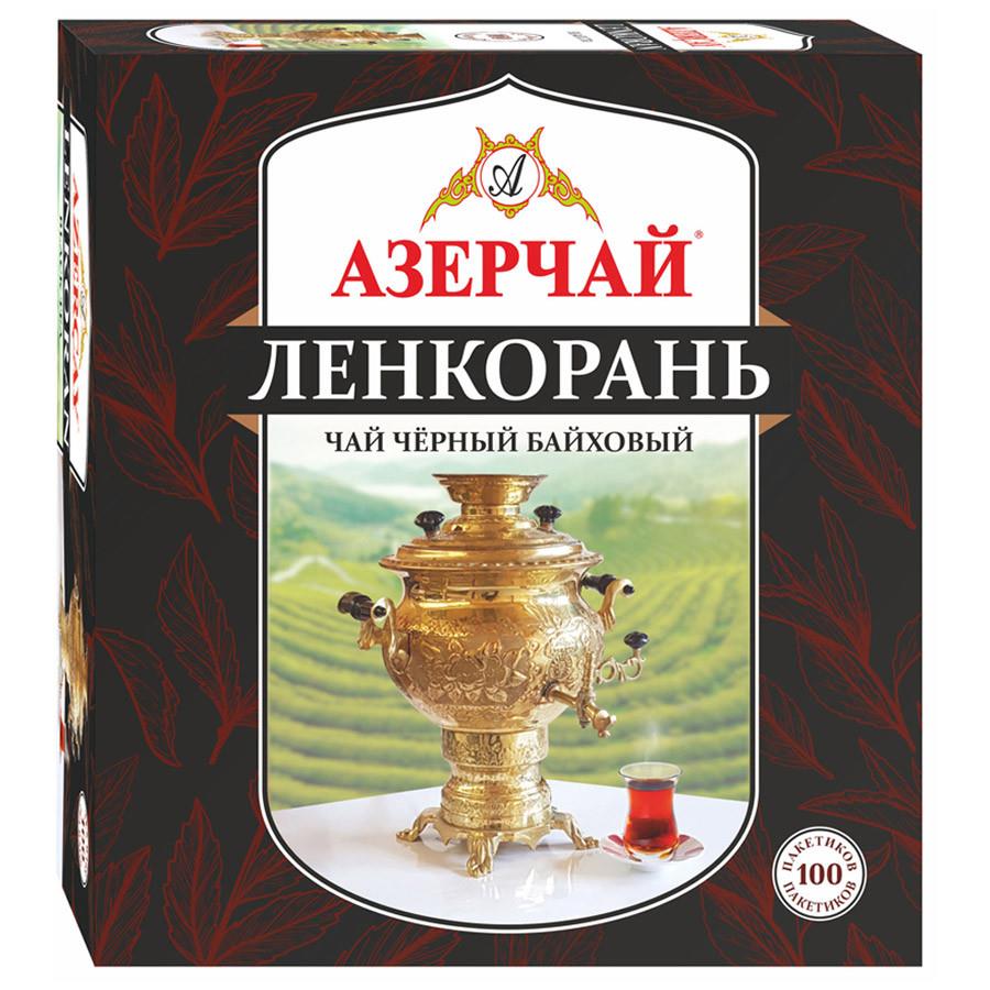 Чай Азерчай Ленкорань черный 1.6 г 100 пакетиков