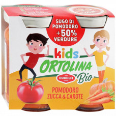 Соус Ortolina Kids томатный с тыквой и морковью Bio 100 г2 штуки