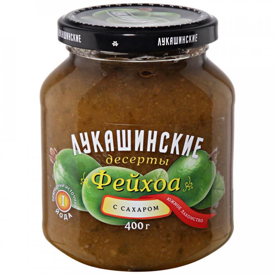 Фейхоа Лукашинские с сахаром 400 г