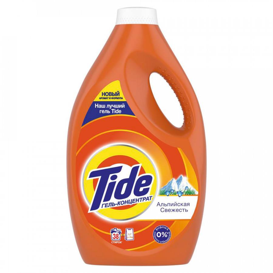 Средство для стирки Tide Альпийская свежесть гель-концентрат 2.47 л