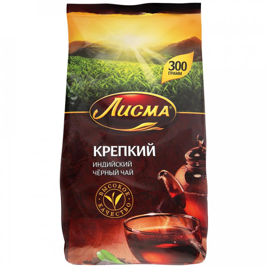 Чай Лисма Крепкий черный листовой 300 г