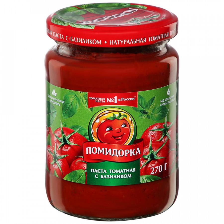 Паста Помидорка томатная с базиликом 270 г