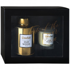 Чай Greenfield Оud Wood черный листовой 70 г (ароматическая свеча)