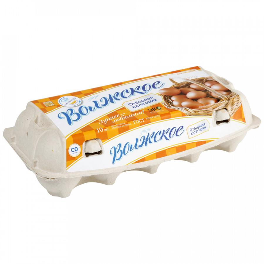 Яйцо куриное   С0 коричневое столовое 10 штук