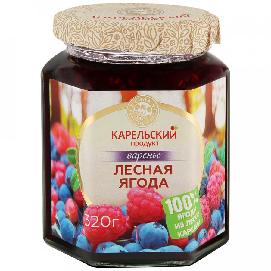Варенье Карельский продукт Домашнее из лесных ягод 320 г