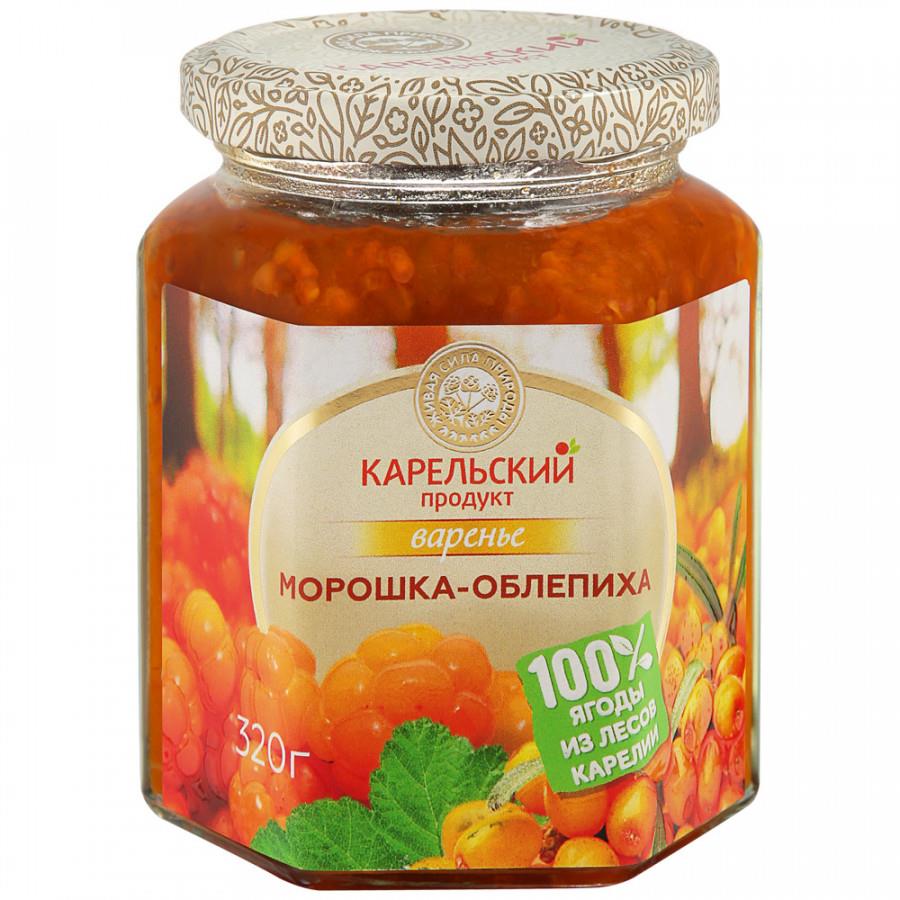 Варенье Карельский продукт Домашнее из морошки с облепихой 320 г