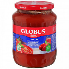 Томаты Globus с базиликом в томатном соке 720 мл