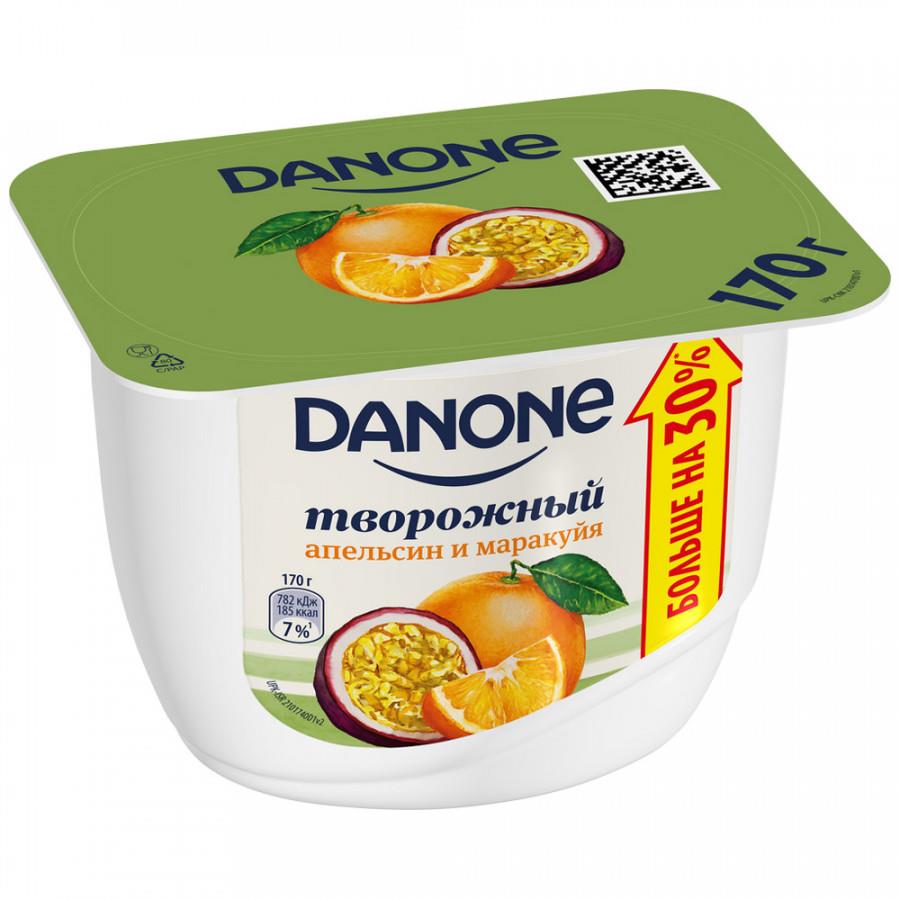 Творожок Danone с апельсином и маракуйей 3.6% 170 г